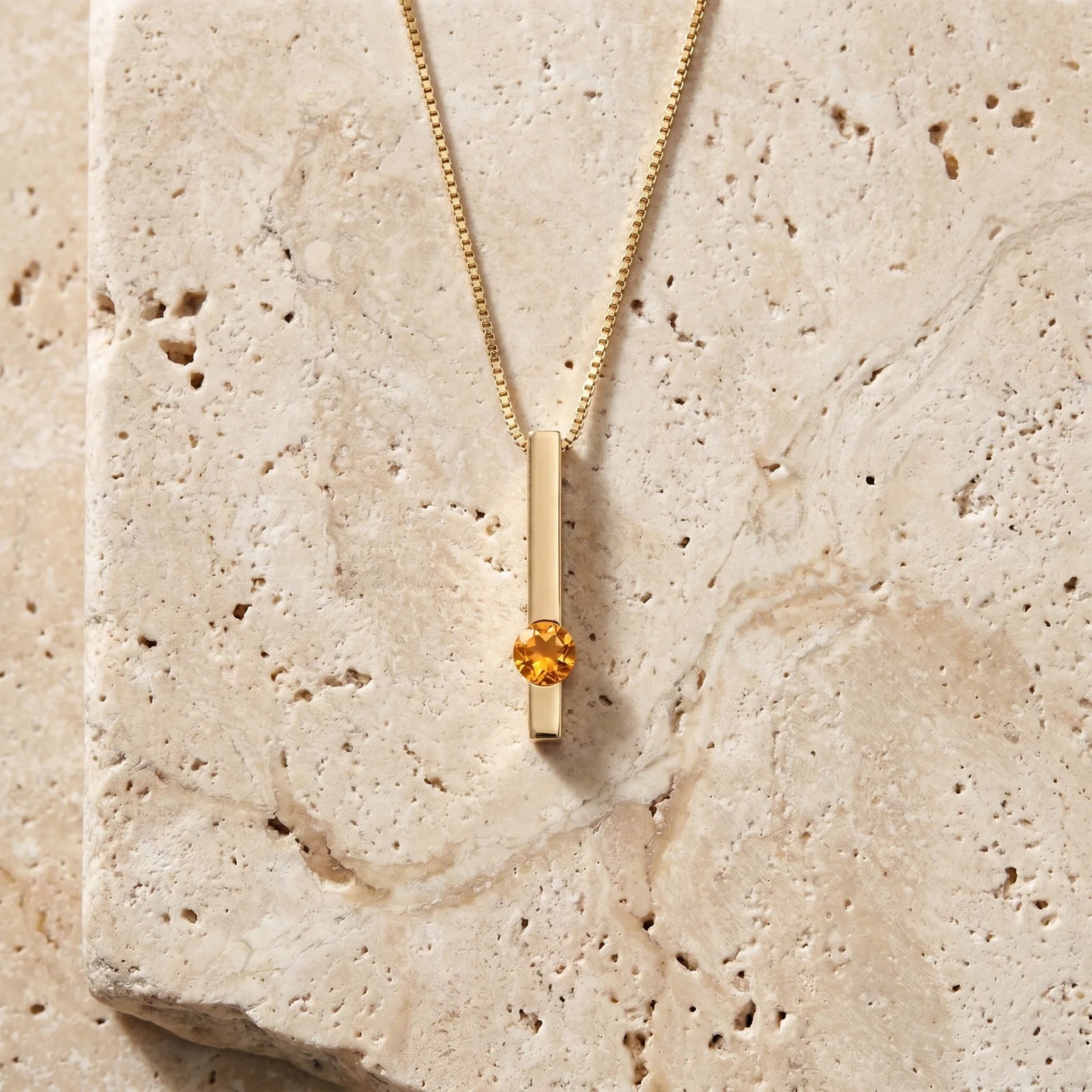 Yellow Gold Citrine — Candelora