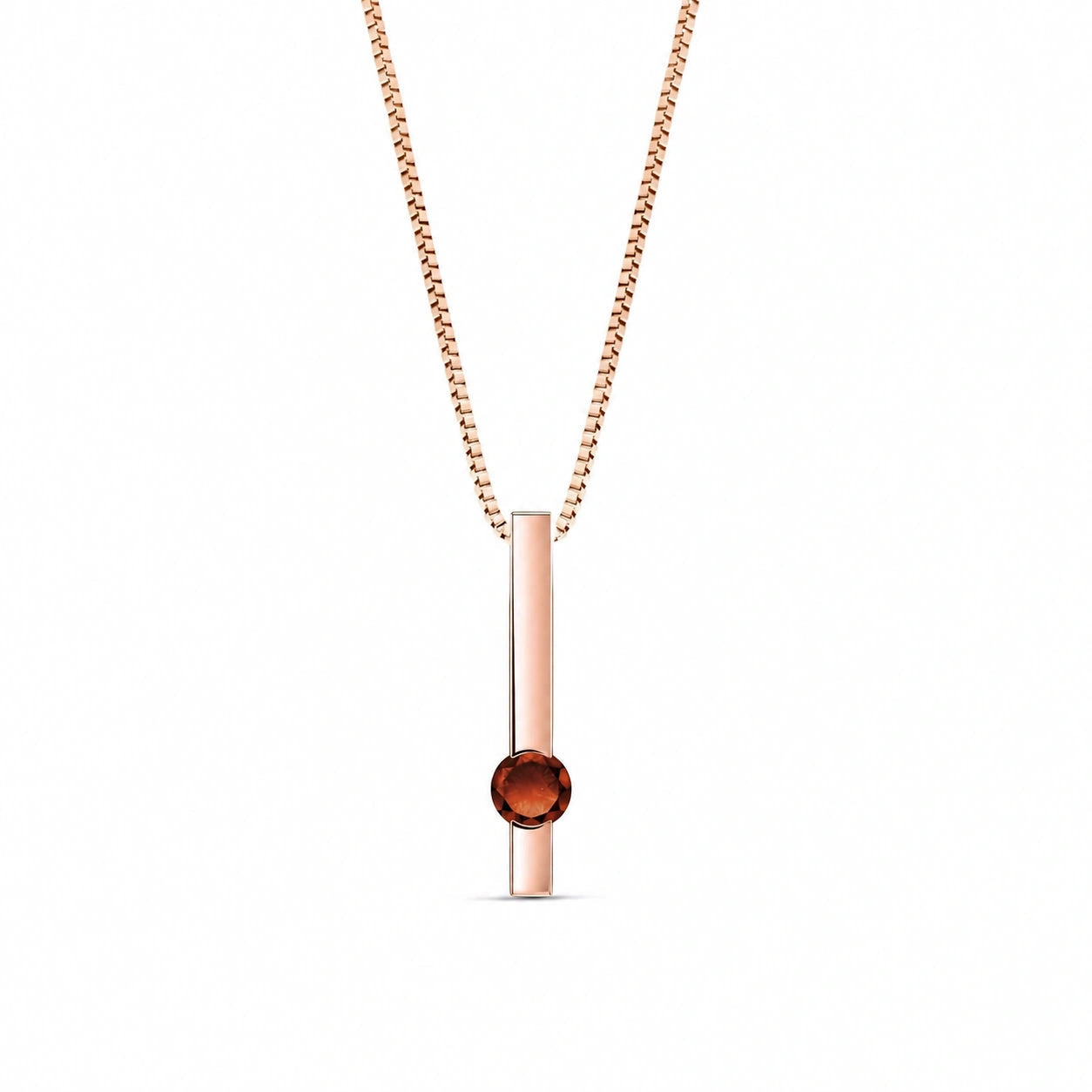 Rose Gold Garnet — Candelora