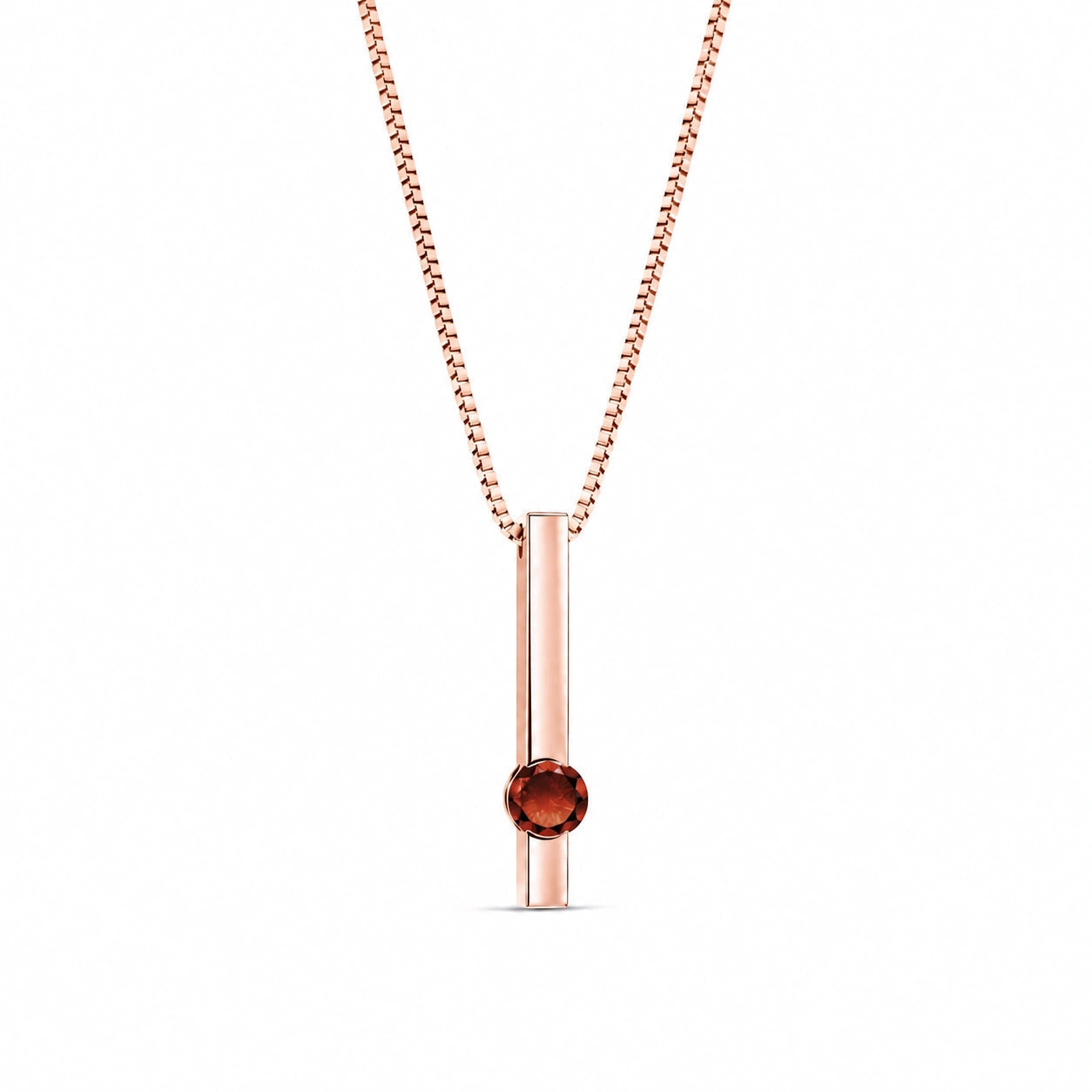 Rose Gold Garnet — Candelora