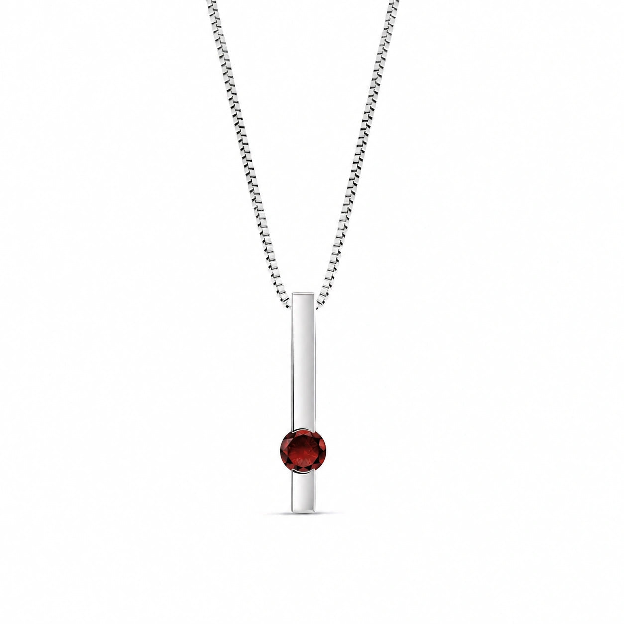 White Gold Garnet — Candelora