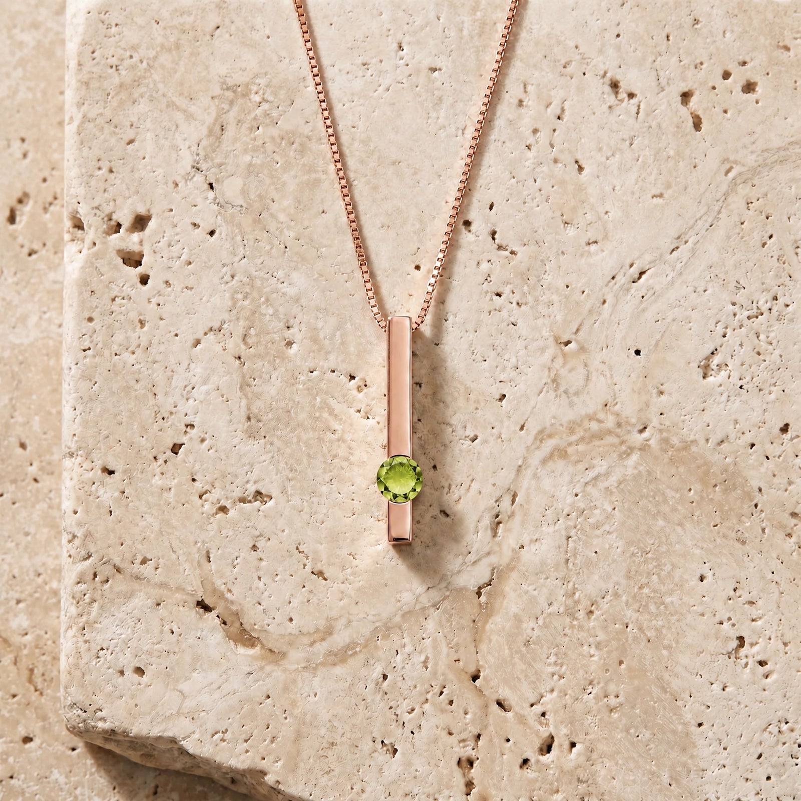Rose Gold Peridot — Candelora