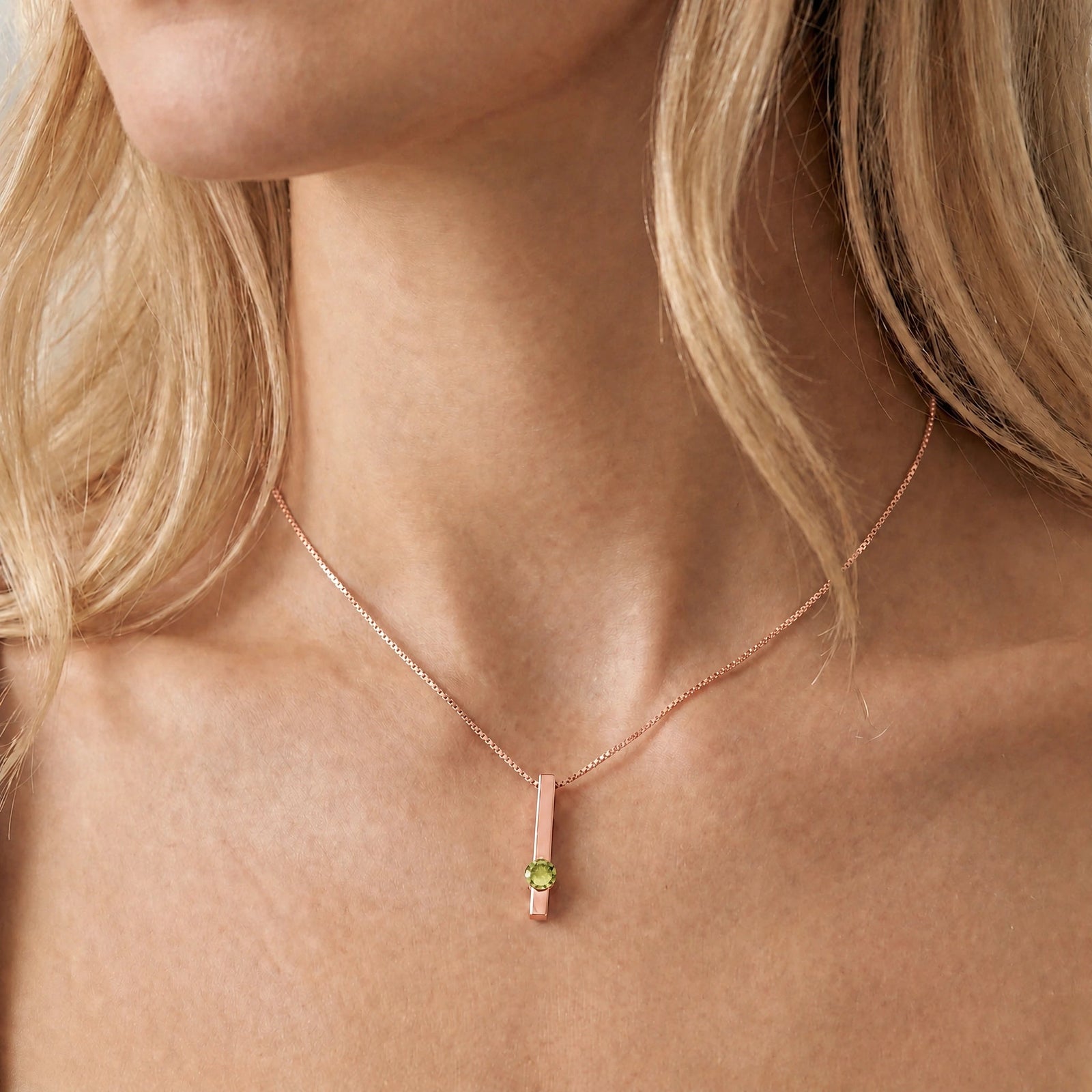 Rose Gold Peridot — Candelora