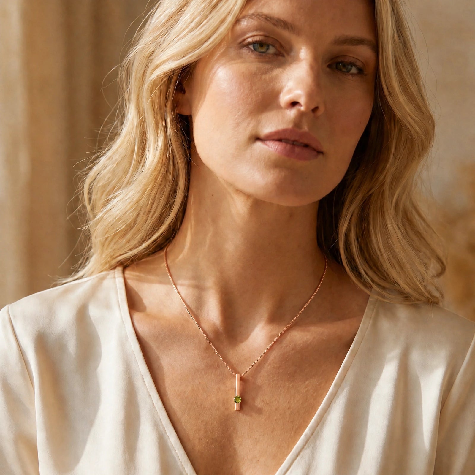 Rose Gold Peridot — Candelora