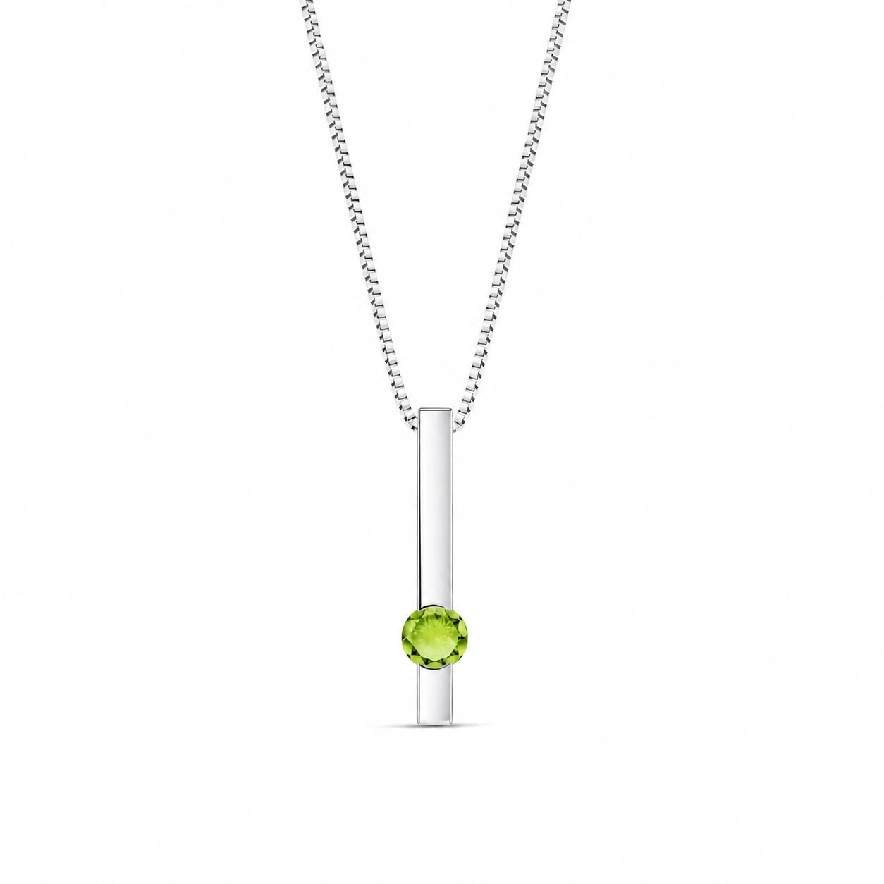 White Gold Peridot — Candelora