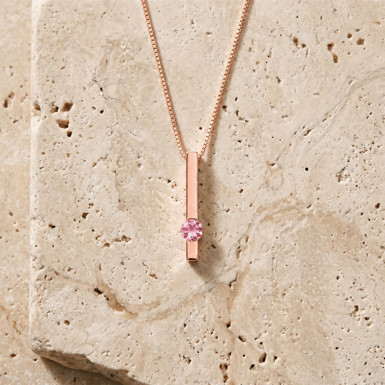 Rose Gold Pink Topaz — Candelora