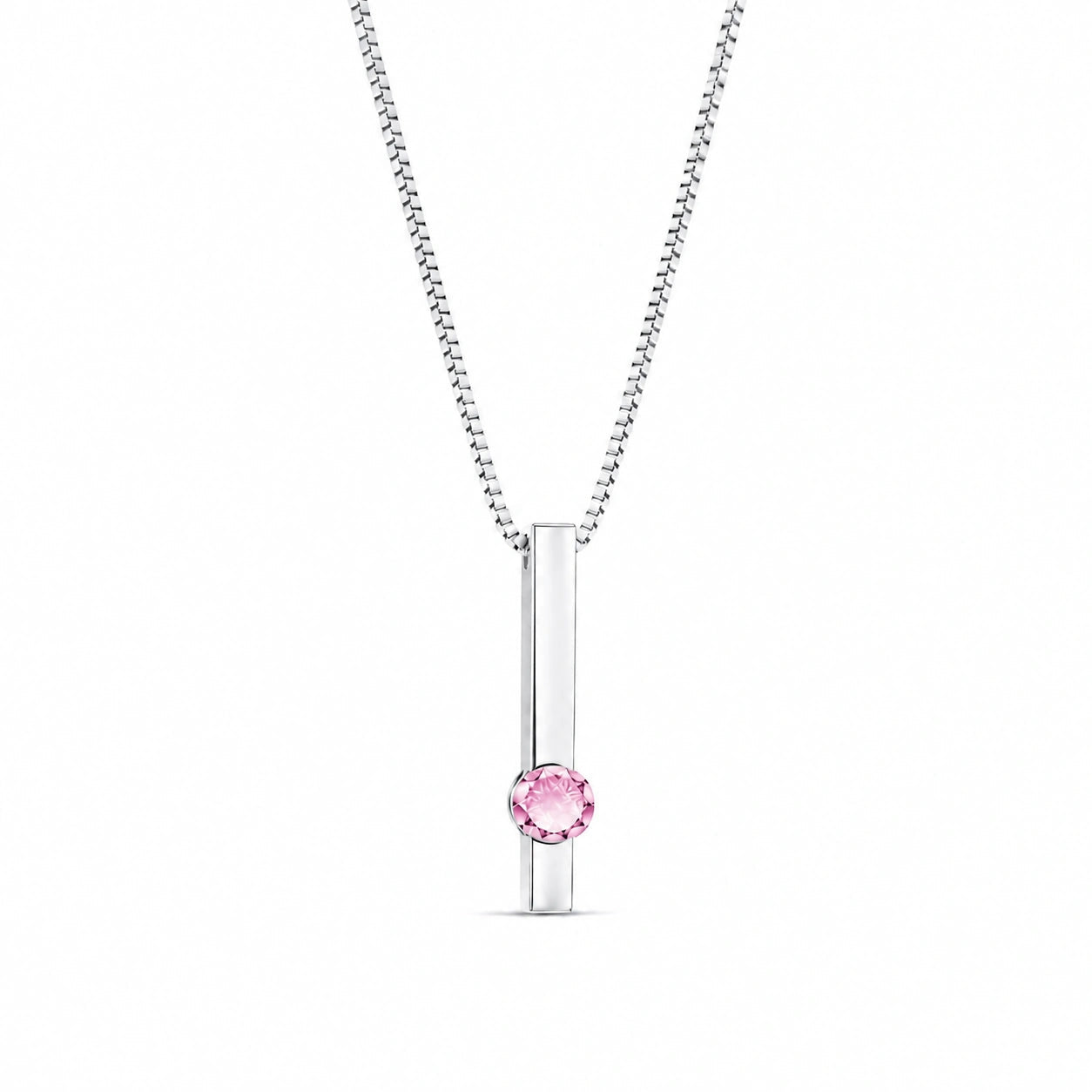 White Gold Pink Topaz — Candelora
