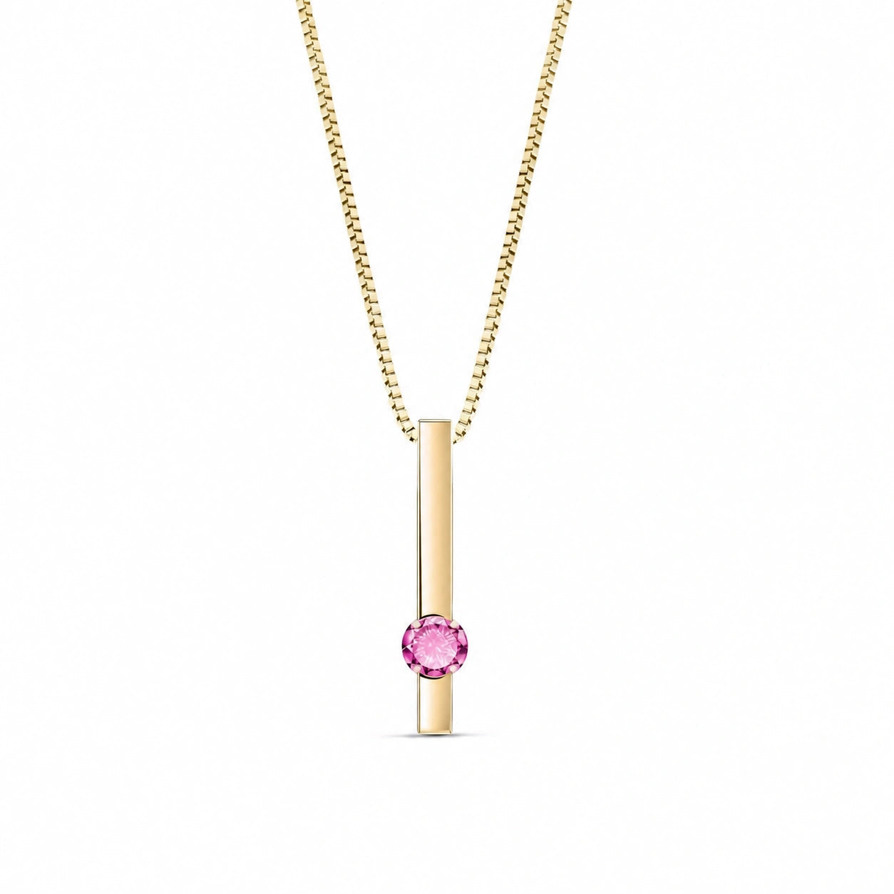 Yellow Gold Pink Topaz — Candelora