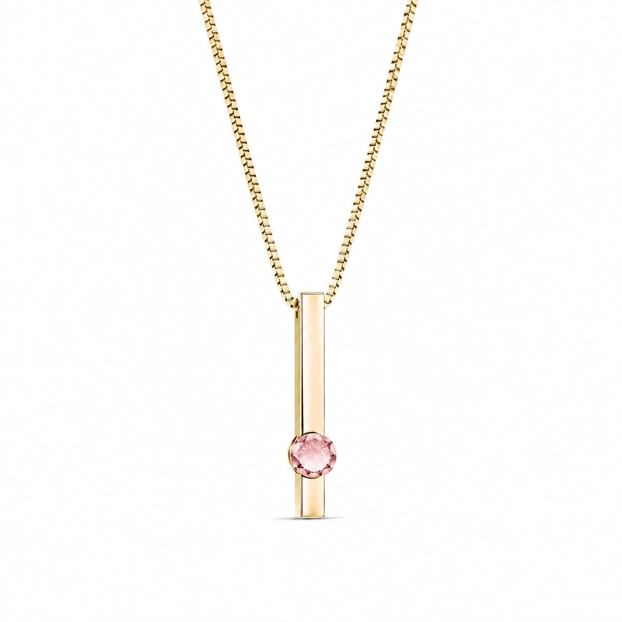 Yellow Gold Pink Topaz — Candelora