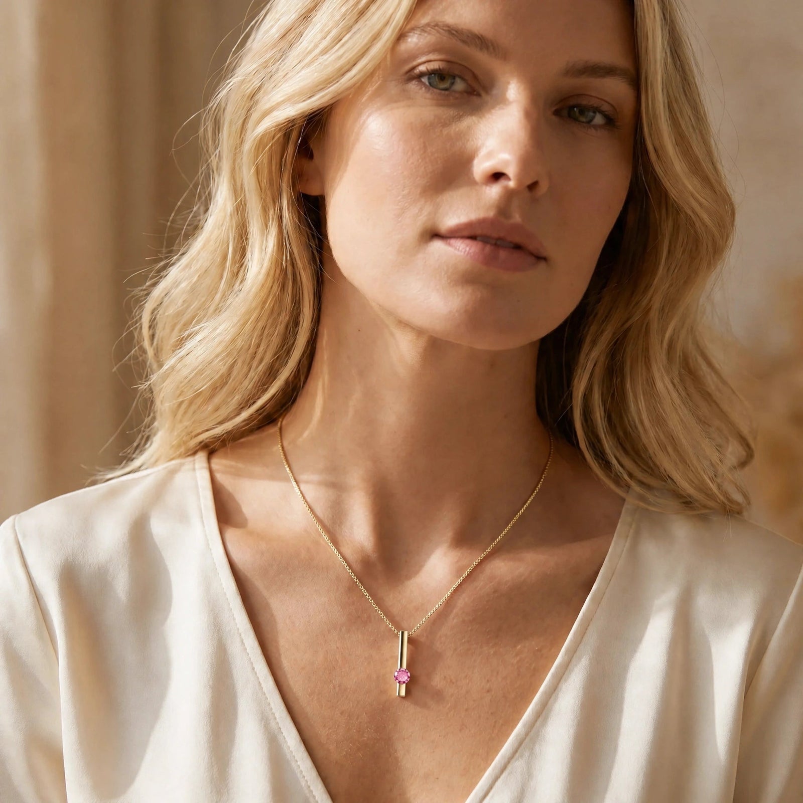 Yellow Gold Pink Topaz — Candelora