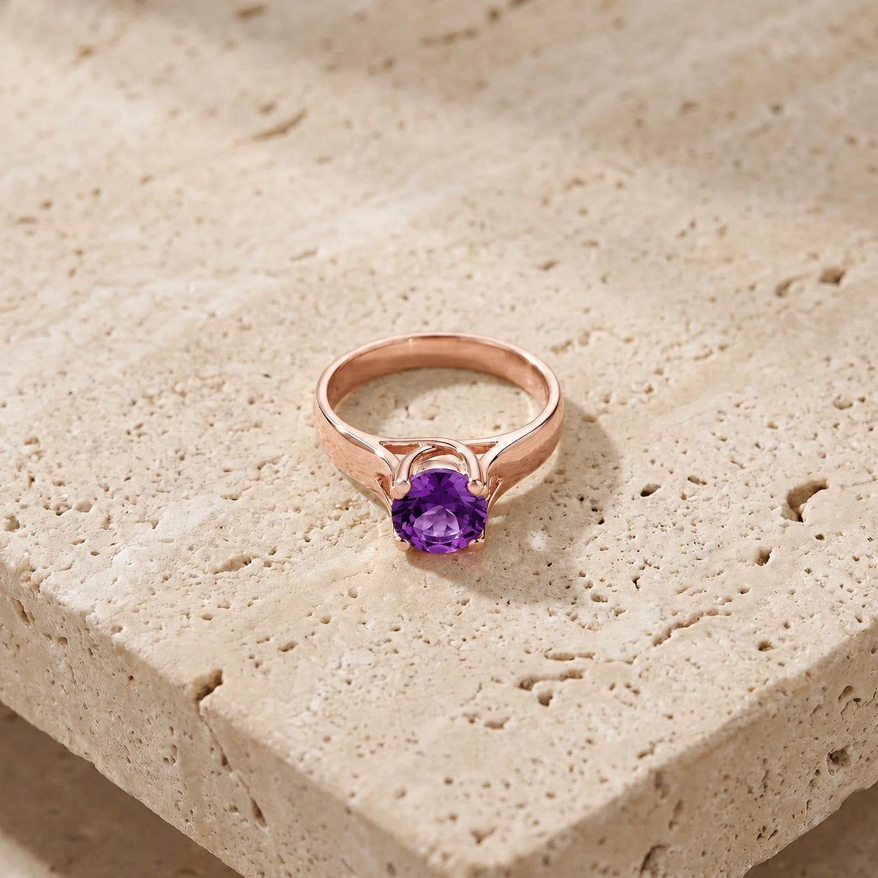 Rose Gold Amethyst — Consolata