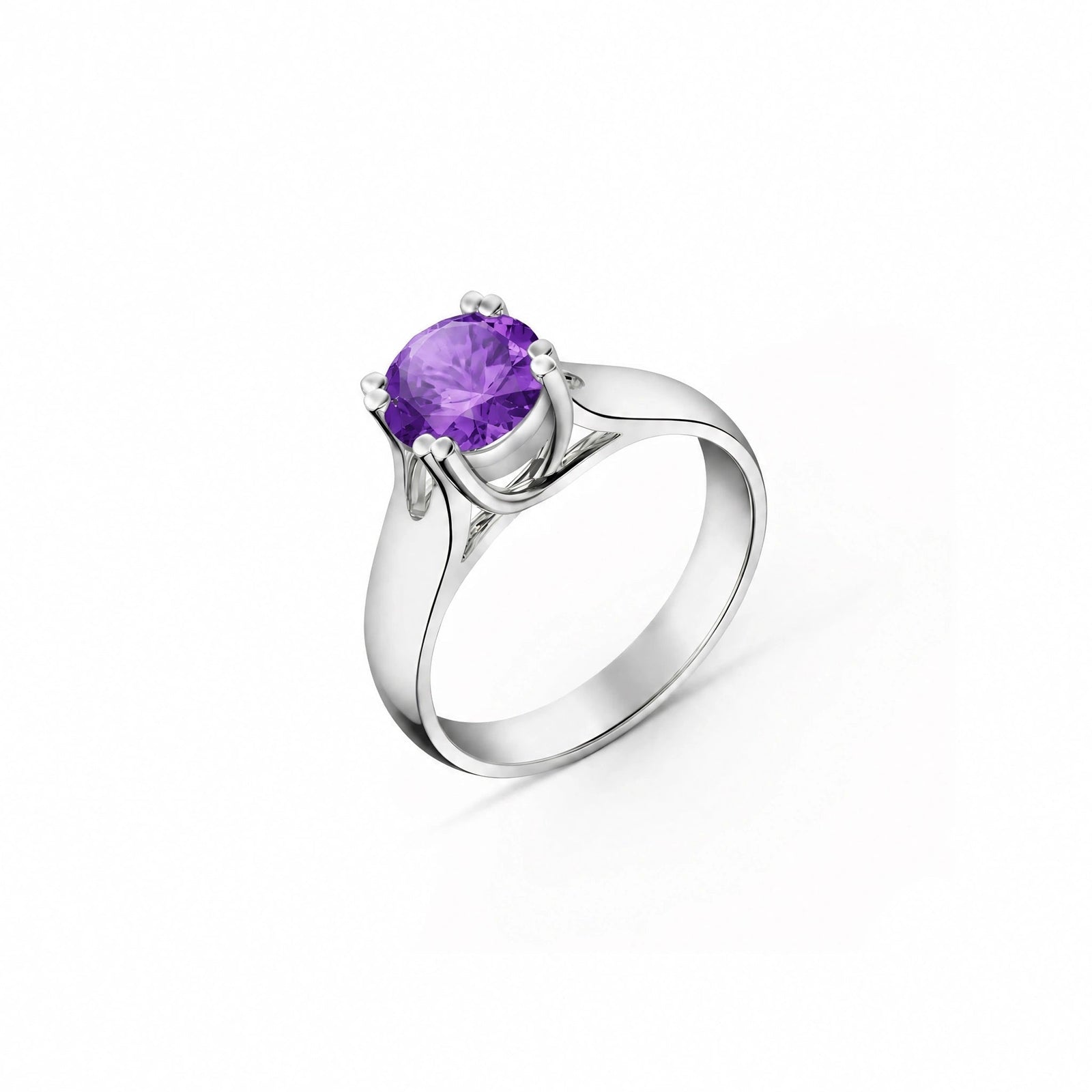 White Gold Amethyst — Consolata