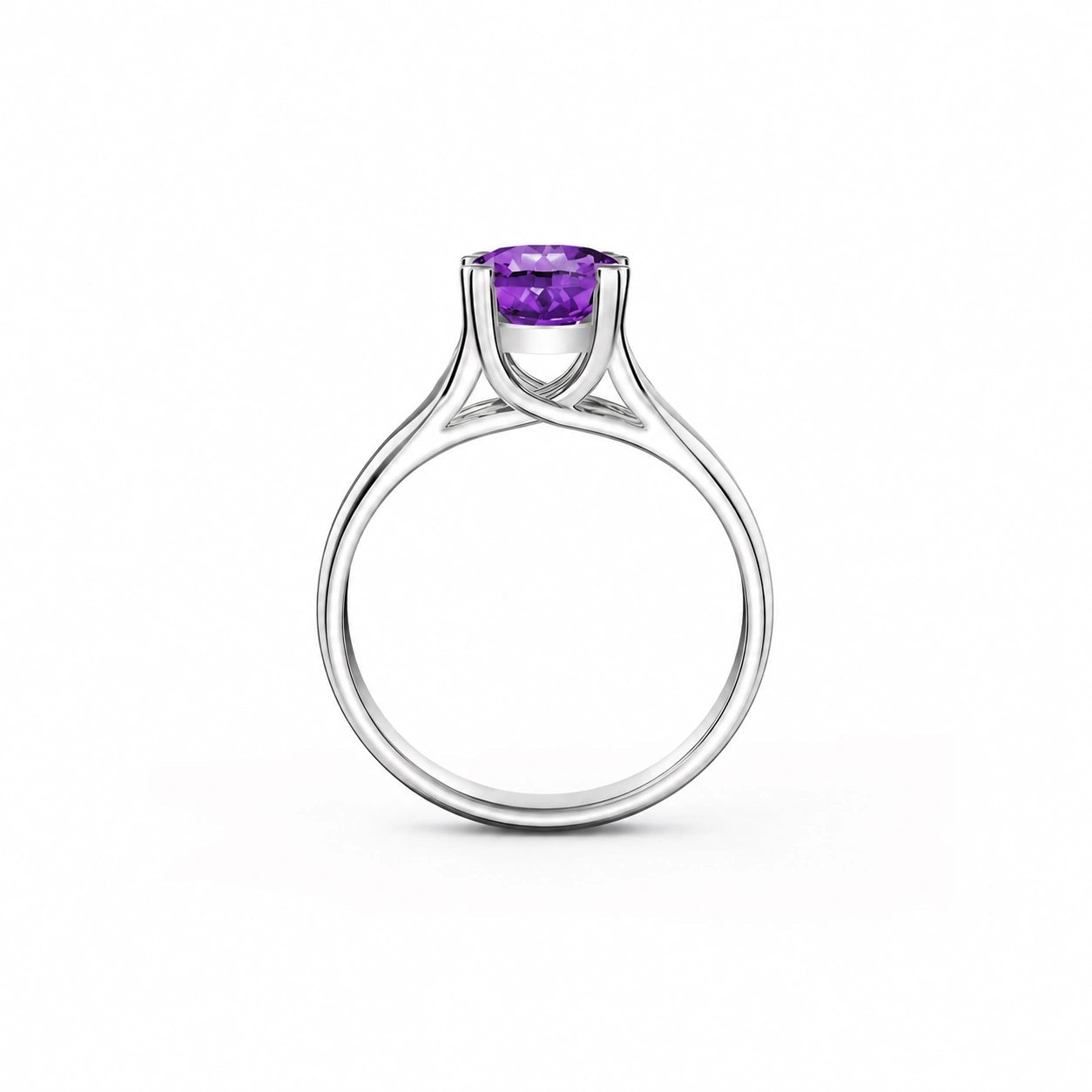 White Gold Amethyst — Consolata