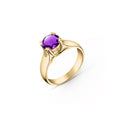 Yellow Gold Amethyst — Consolata