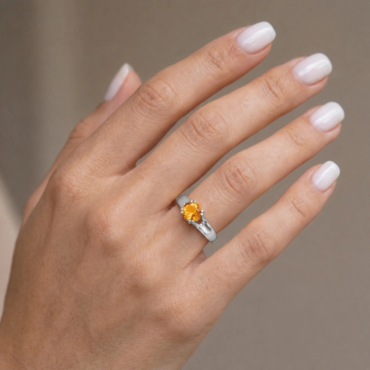 White Gold Citrine — Consolata