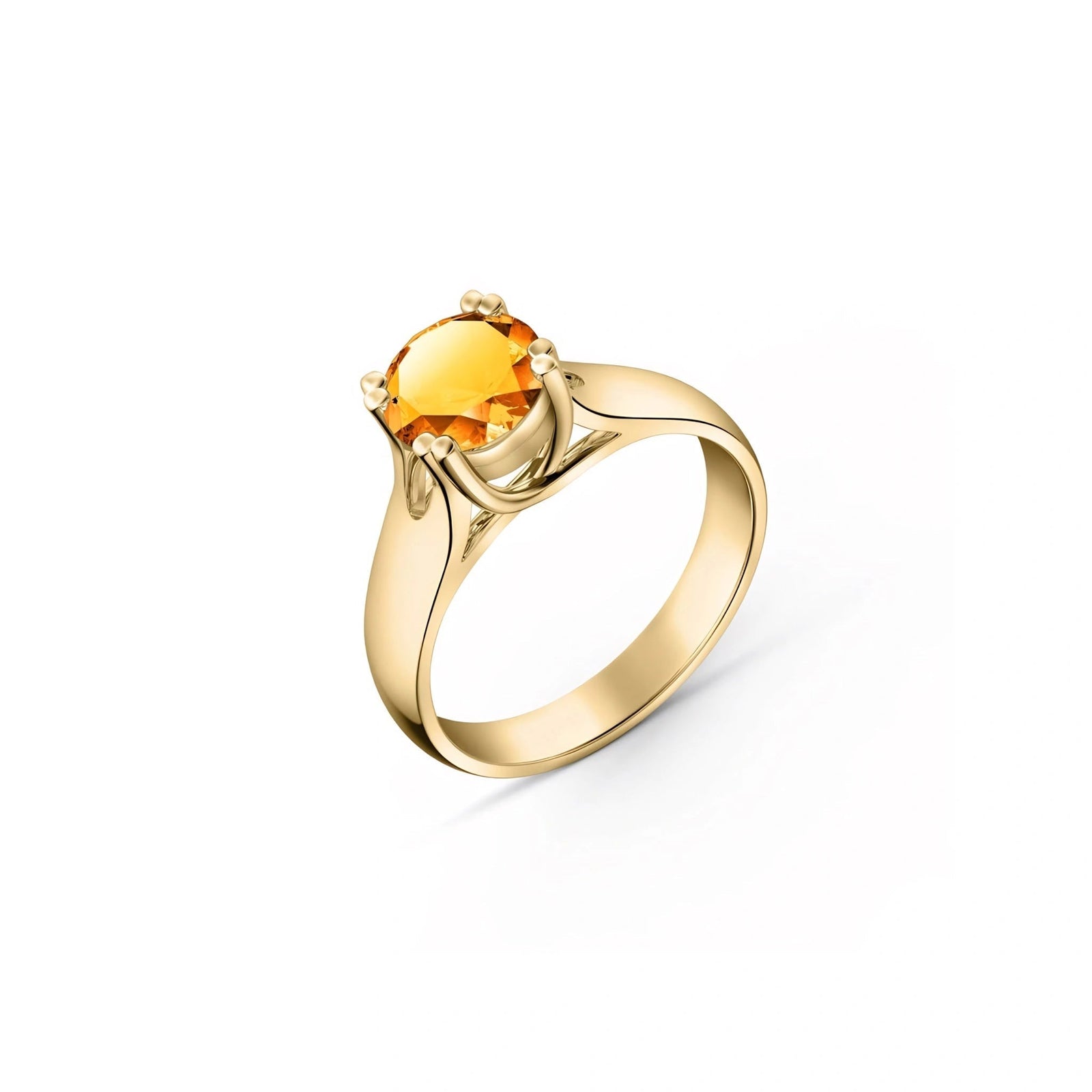 Yellow Gold Citrine — Consolata