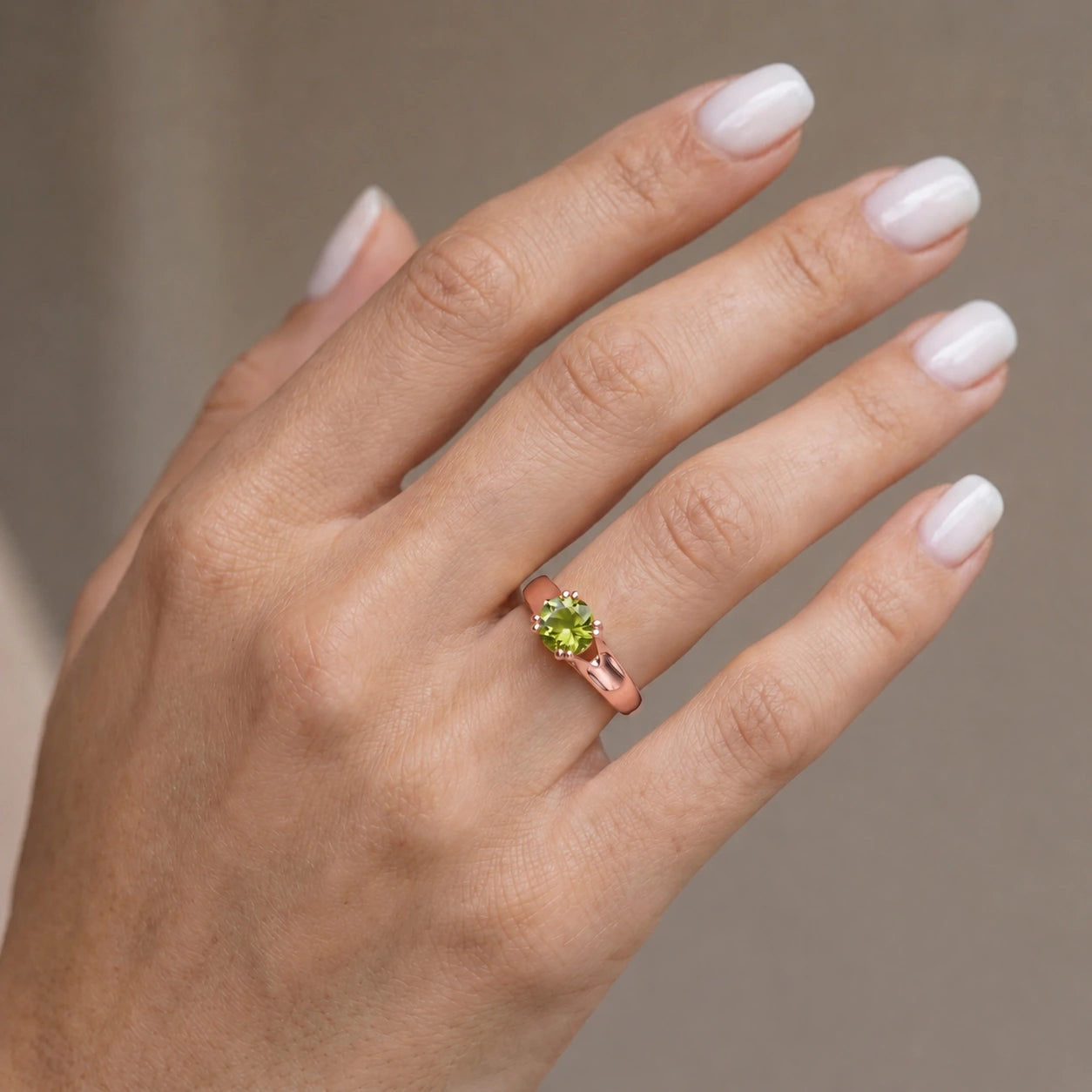 Rose Gold Peridot — Consolata