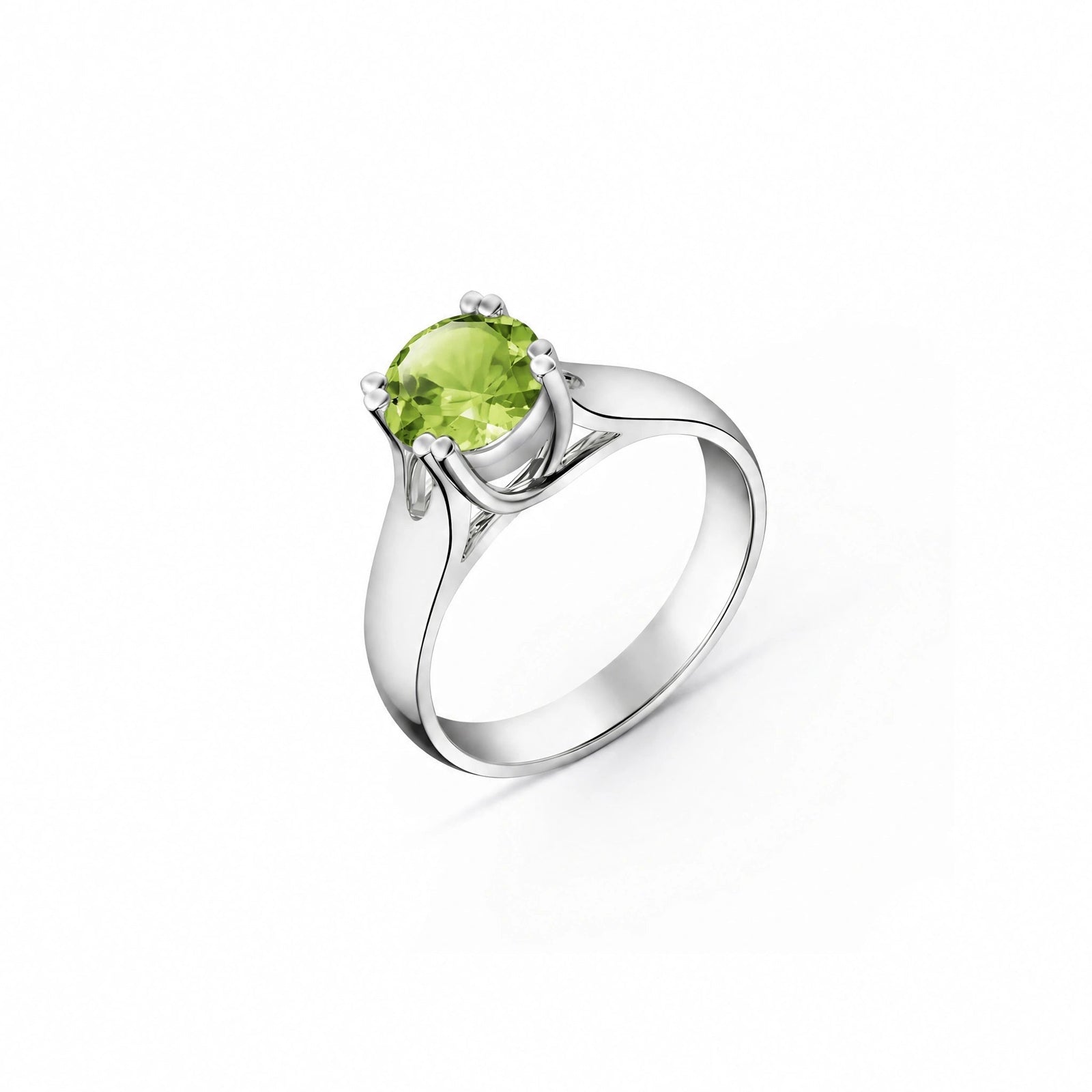White Gold Peridot — Consolata