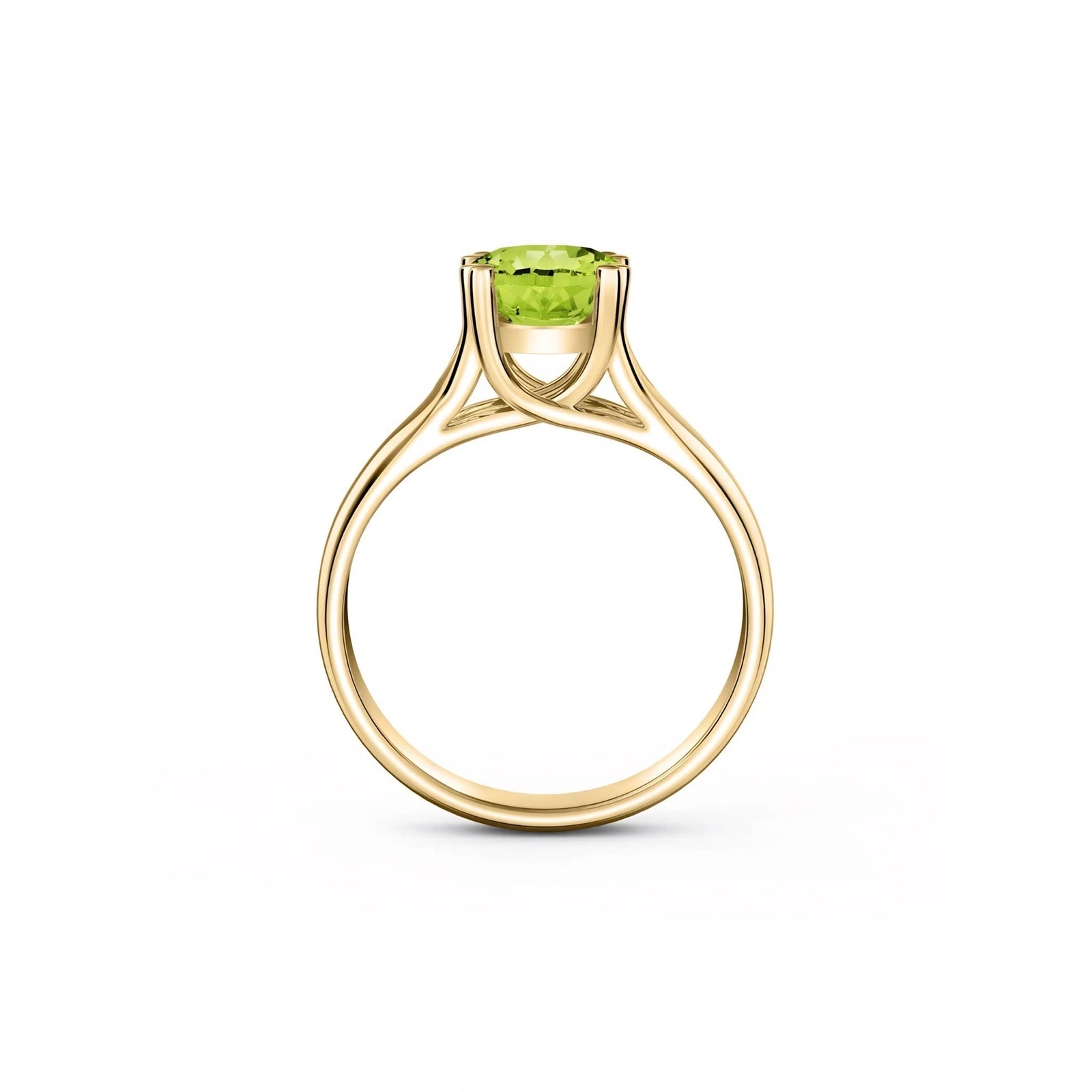 Yellow Gold Peridot — Consolata