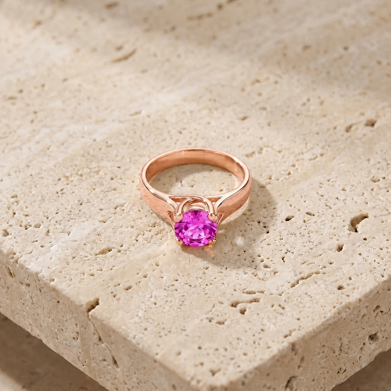 Rose Gold Pink Topaz — Consolata
