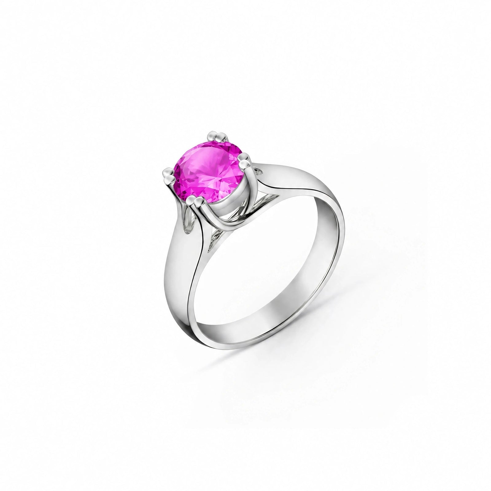 White Gold Pink Topaz — Consolata