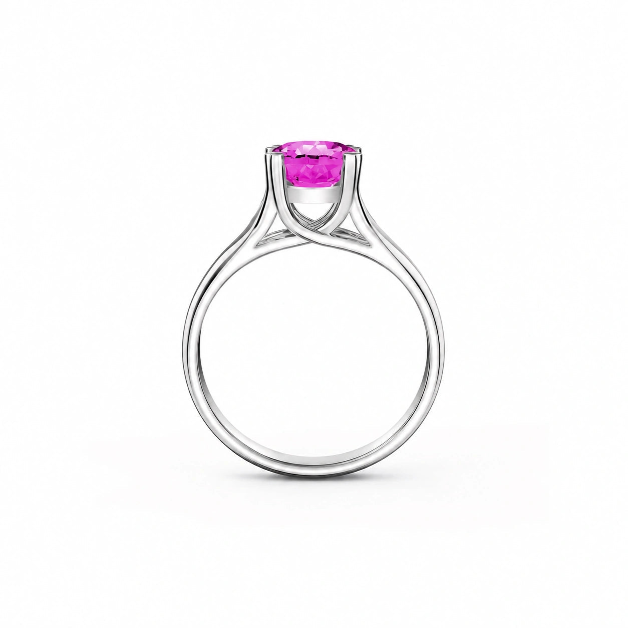 White Gold Pink Topaz — Consolata