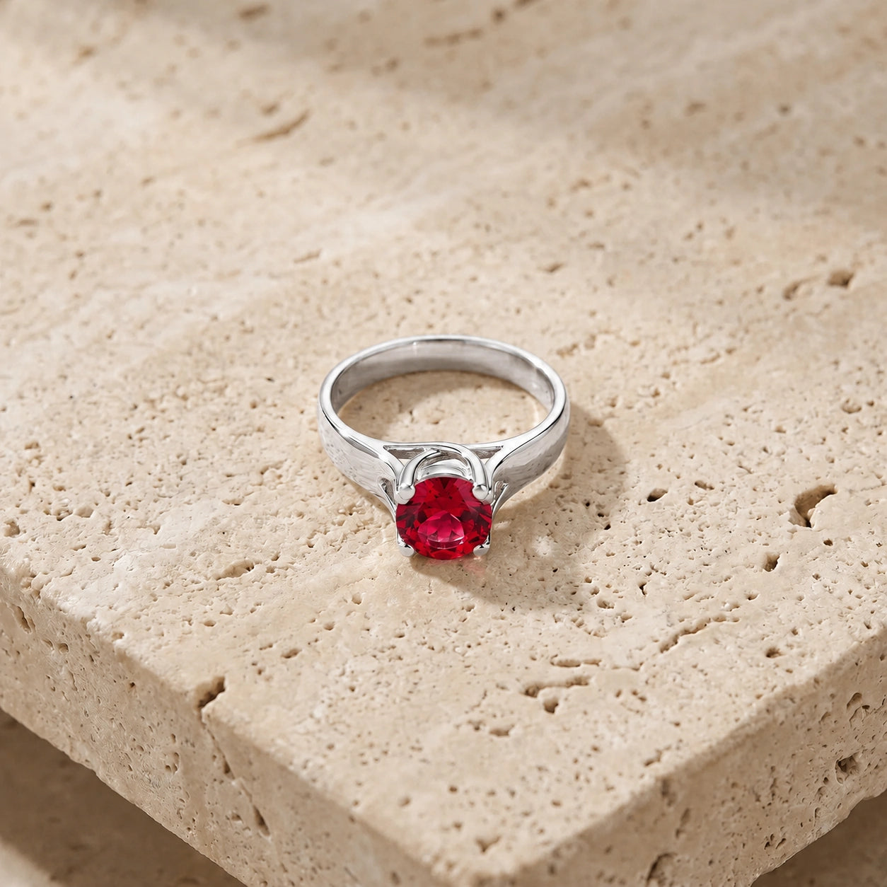 White Gold Ruby — Consolata