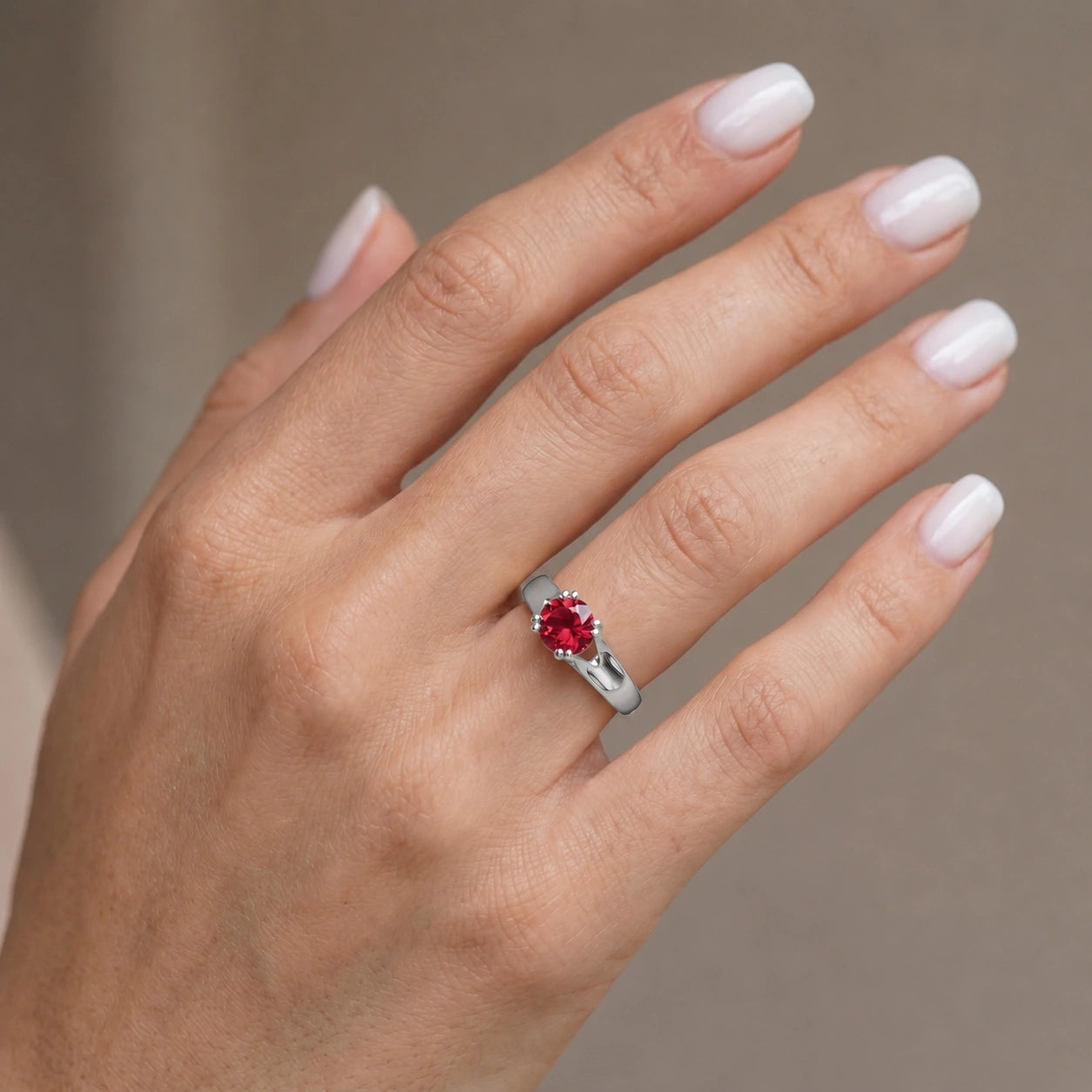 White Gold Ruby — Consolata