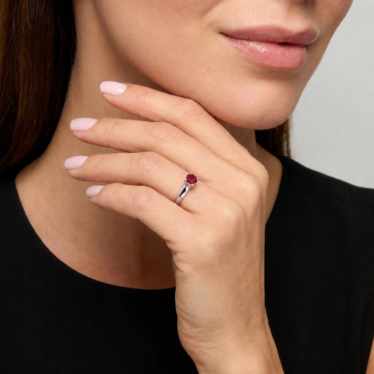 White Gold Ruby — Consolata