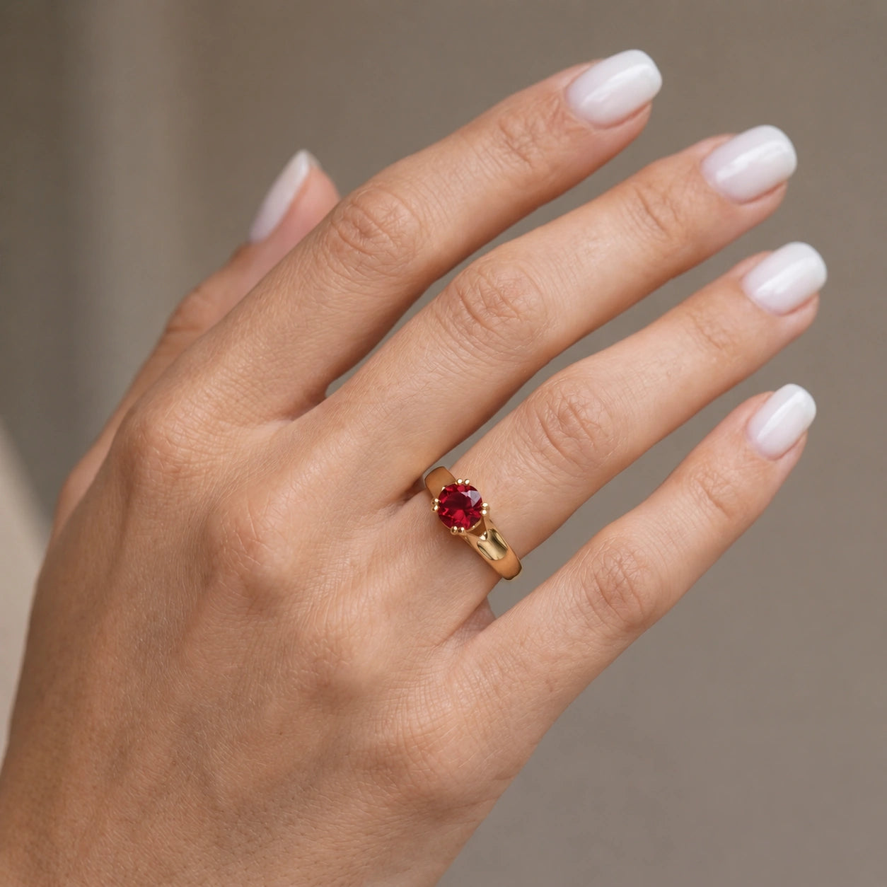 Yellow Gold Ruby — Consolata