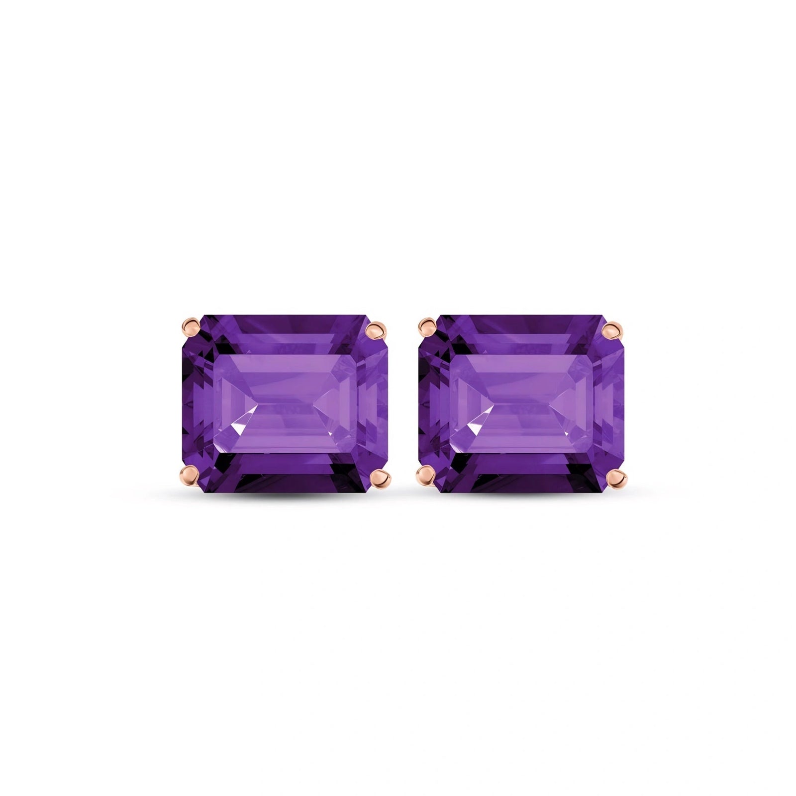 Rose Gold Amethyst — Maddalenina