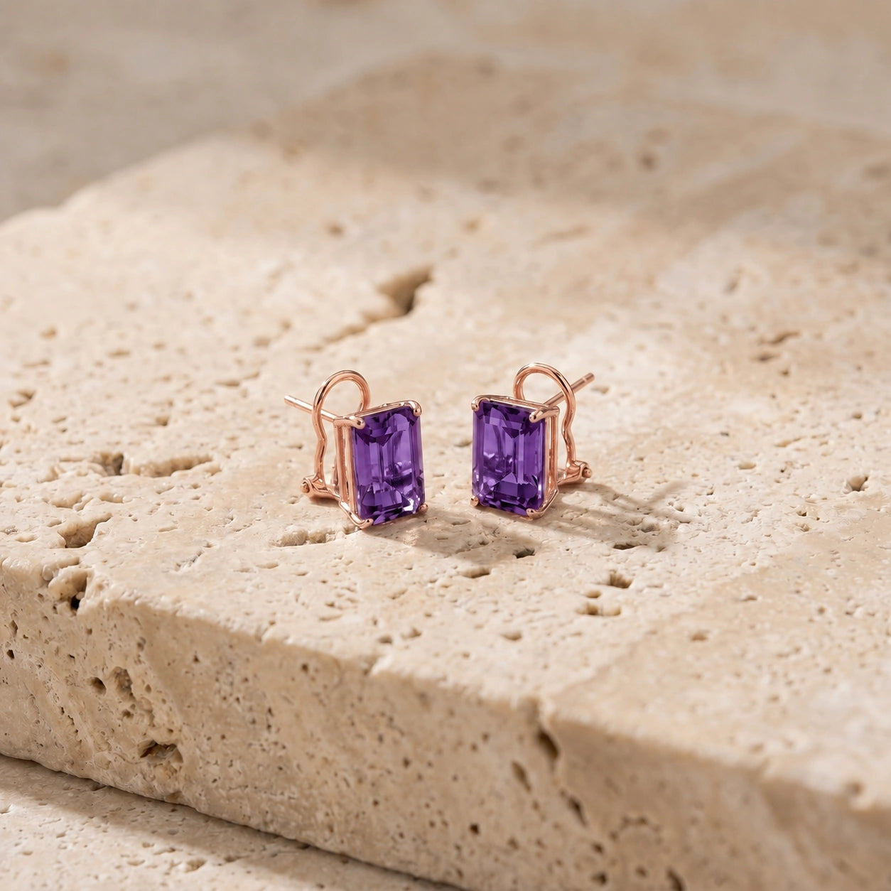 Rose Gold Amethyst — Maddalenina