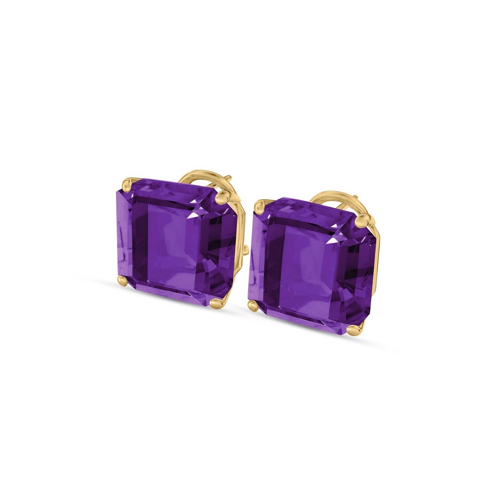 Yellow Gold Amethyst — Maddalenina
