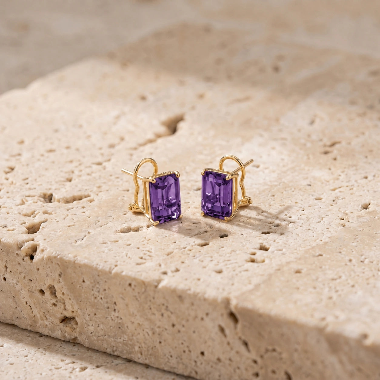 Yellow Gold Amethyst — Maddalenina