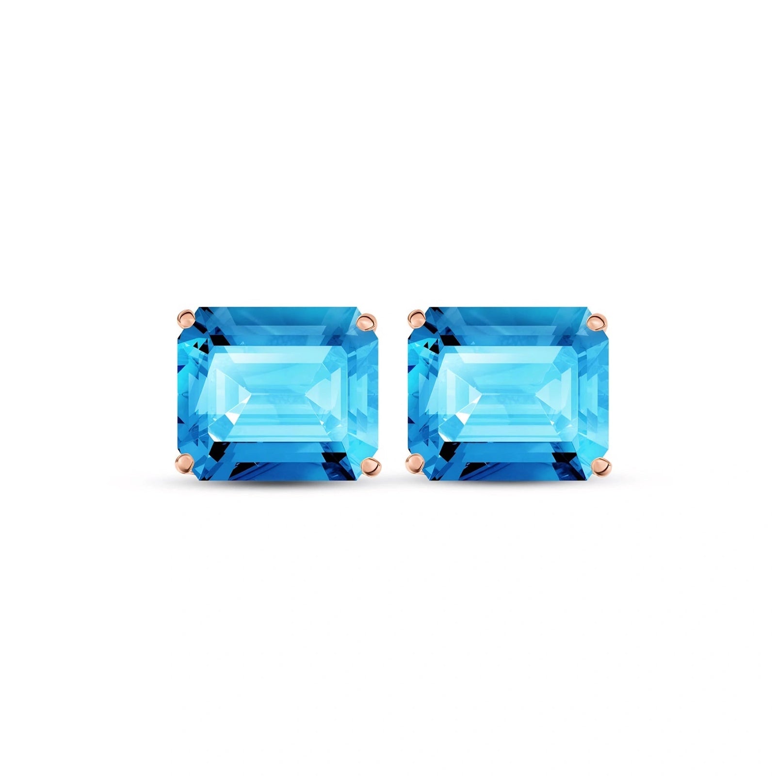 Rose Gold Blue Topaz — Maddalenina