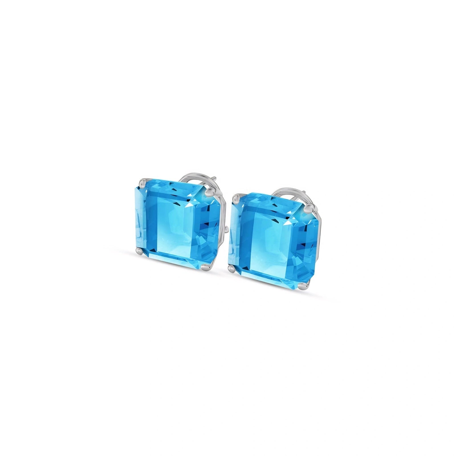 White Gold Blue Topaz — Maddalenina