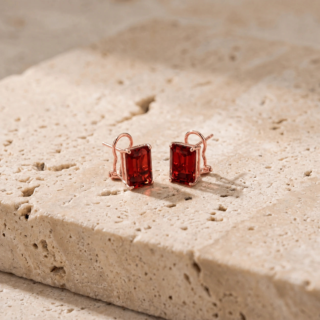 Rose Gold Garnet — Maddalenina
