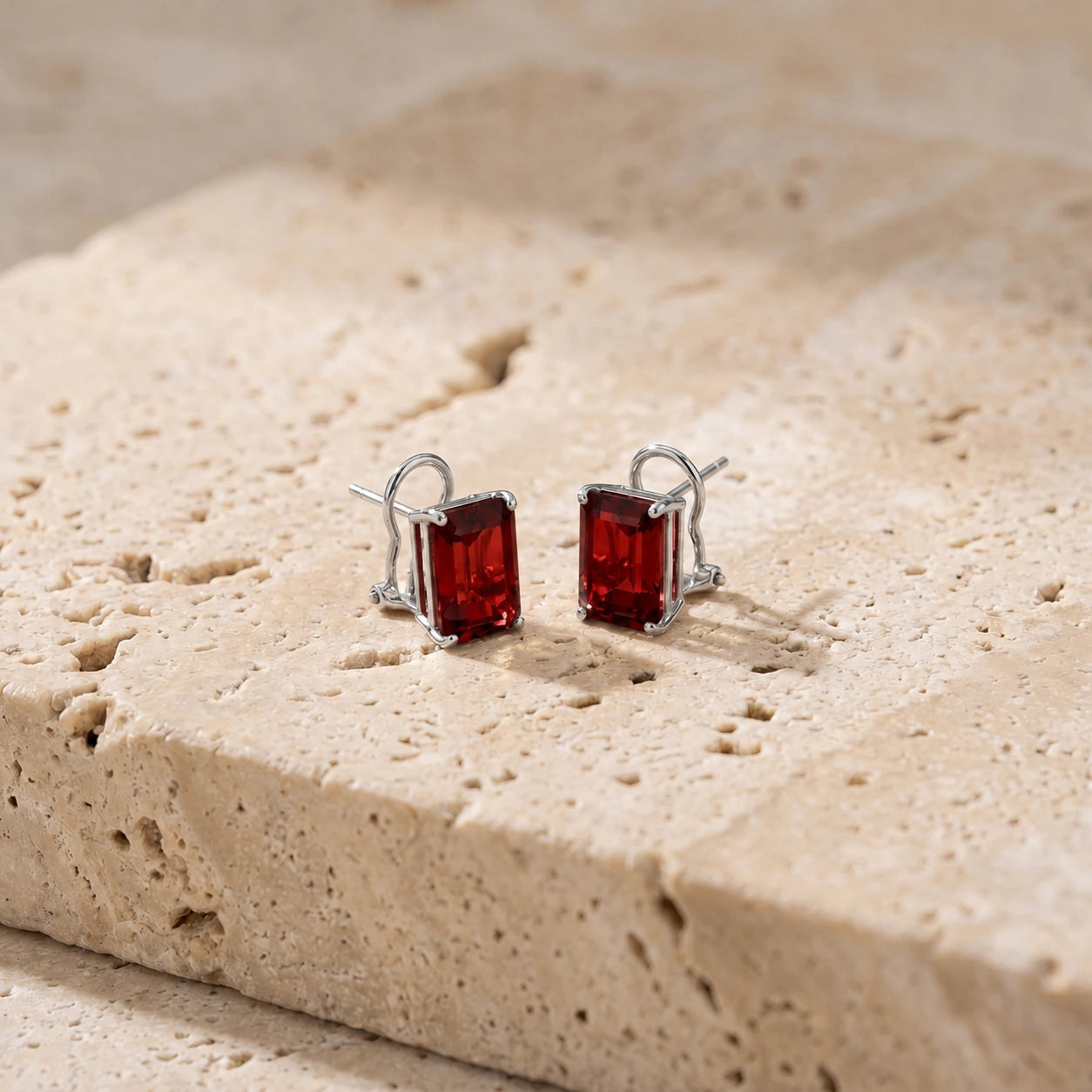 White Gold Garnet — Maddalenina