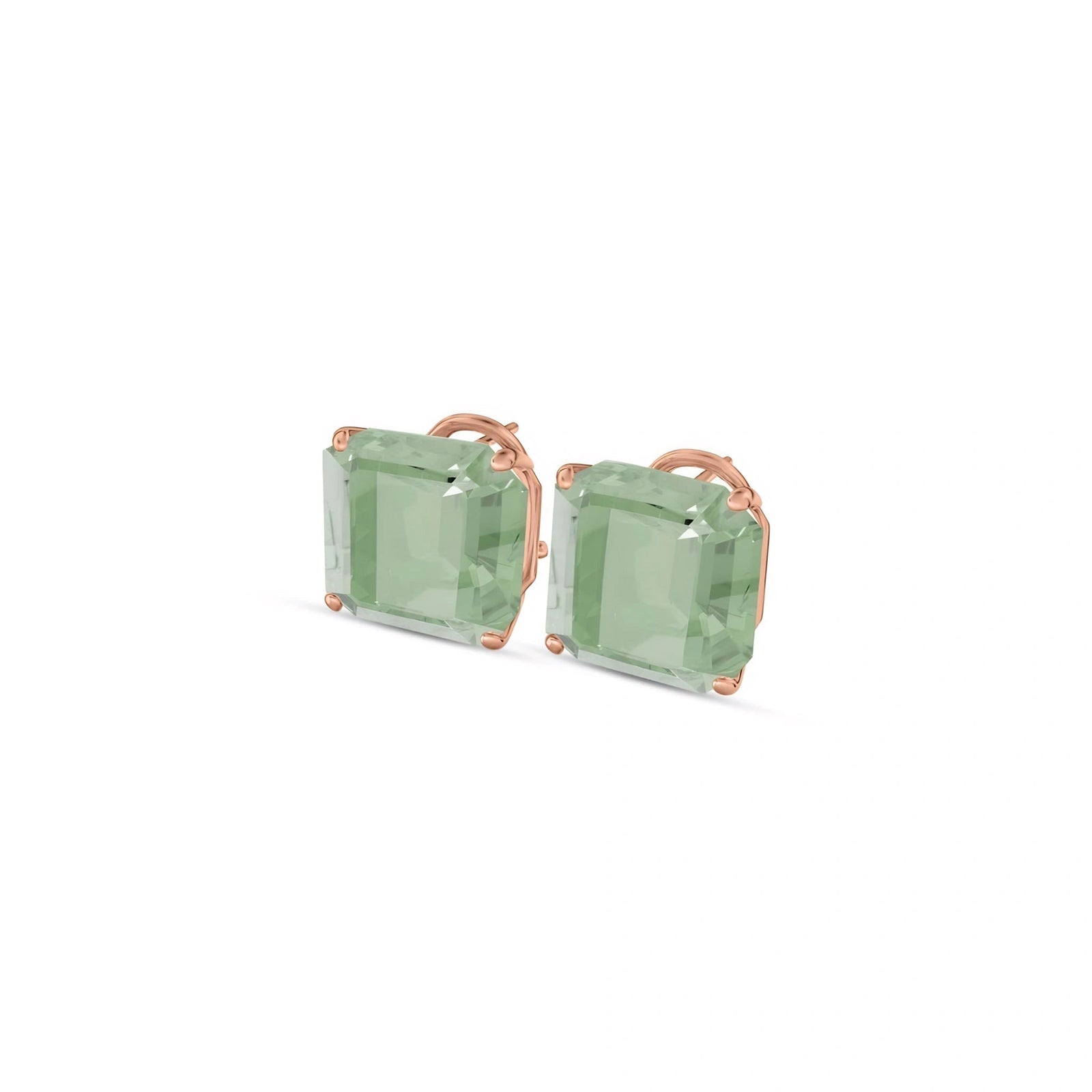 Rose Gold Green Amethyst — Maddalenina