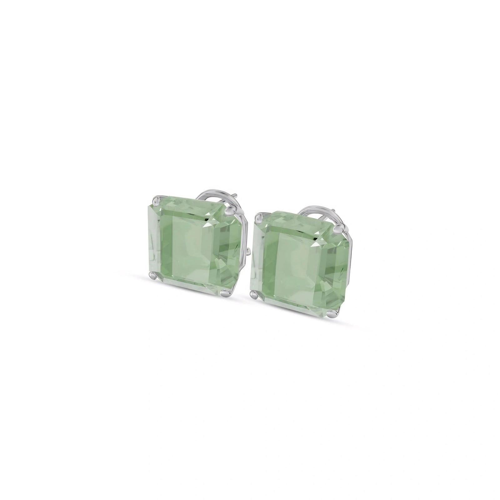 White Gold Green Amethyst — Maddalenina