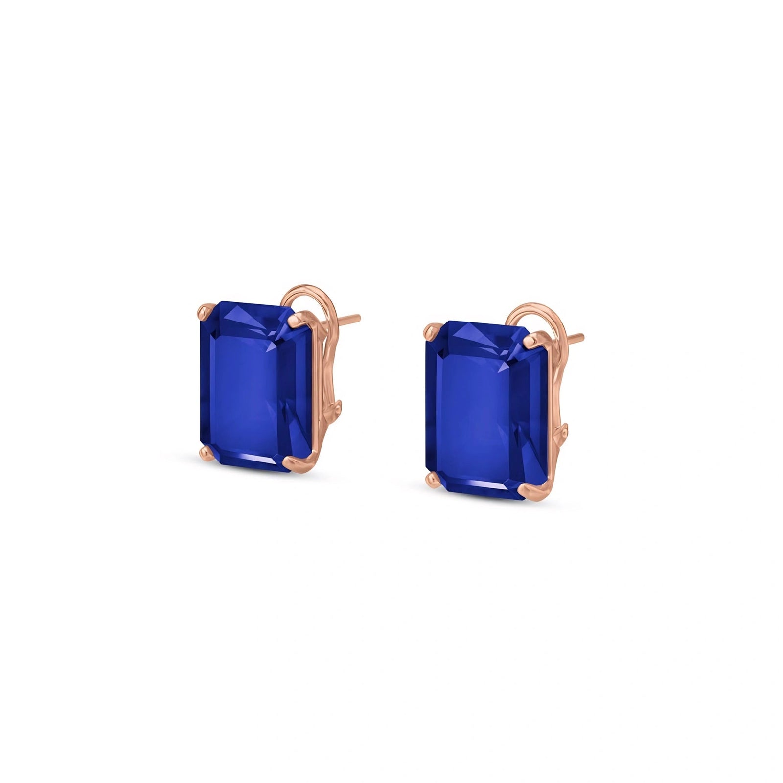 Rose Gold Sapphire & Emerald — Maddalenina