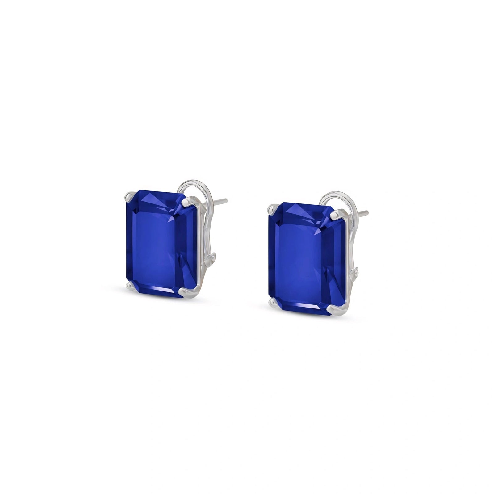 White Gold Sapphire & Emerald — Maddalenina