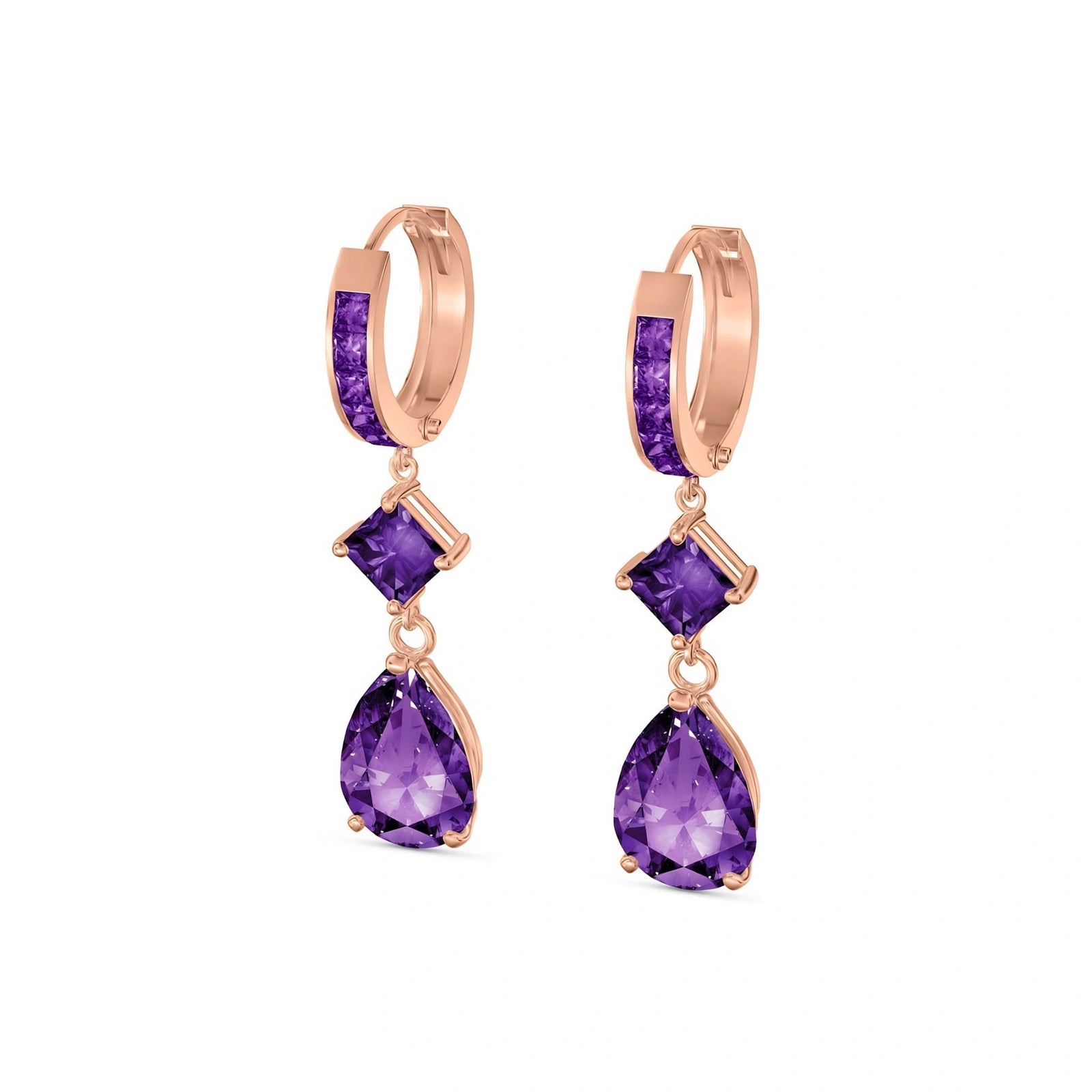 Rose Gold Amethyst — Mariaemilia