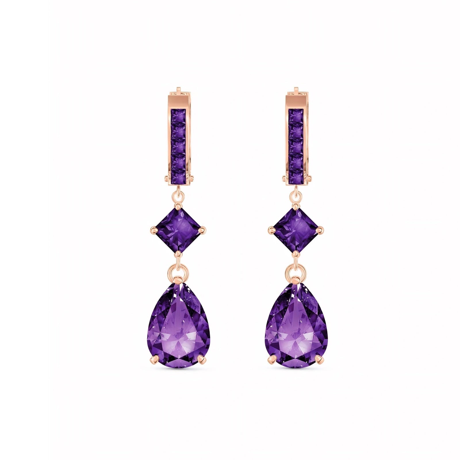 Rose Gold Amethyst — Mariaemilia