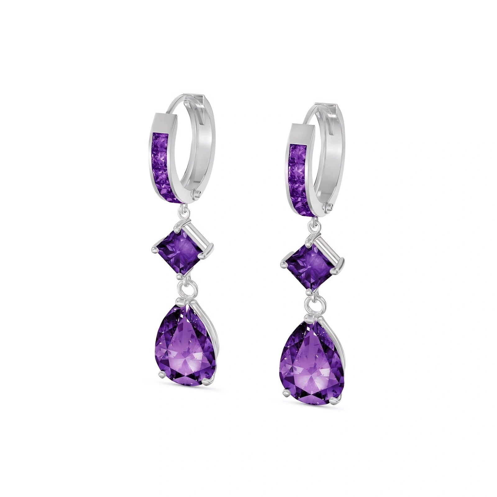 White Gold Amethyst — Mariaemilia