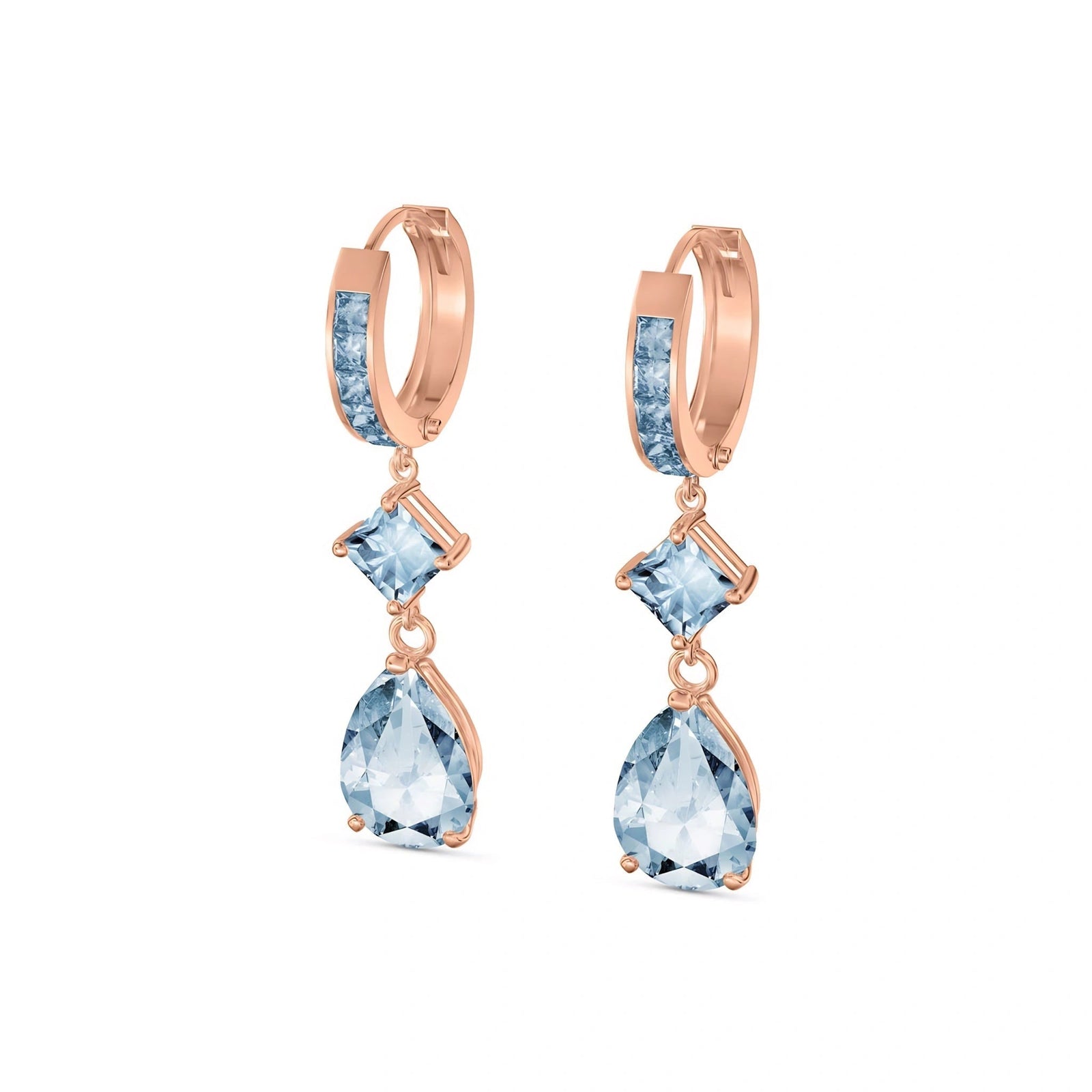 Rose Gold Aquamarine — Mariaemilia
