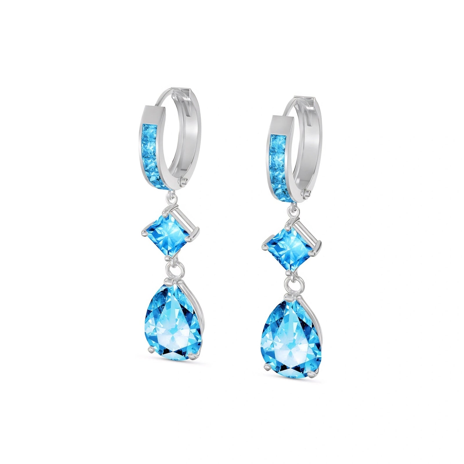 White Gold Blue Topaz — Mariaemilia