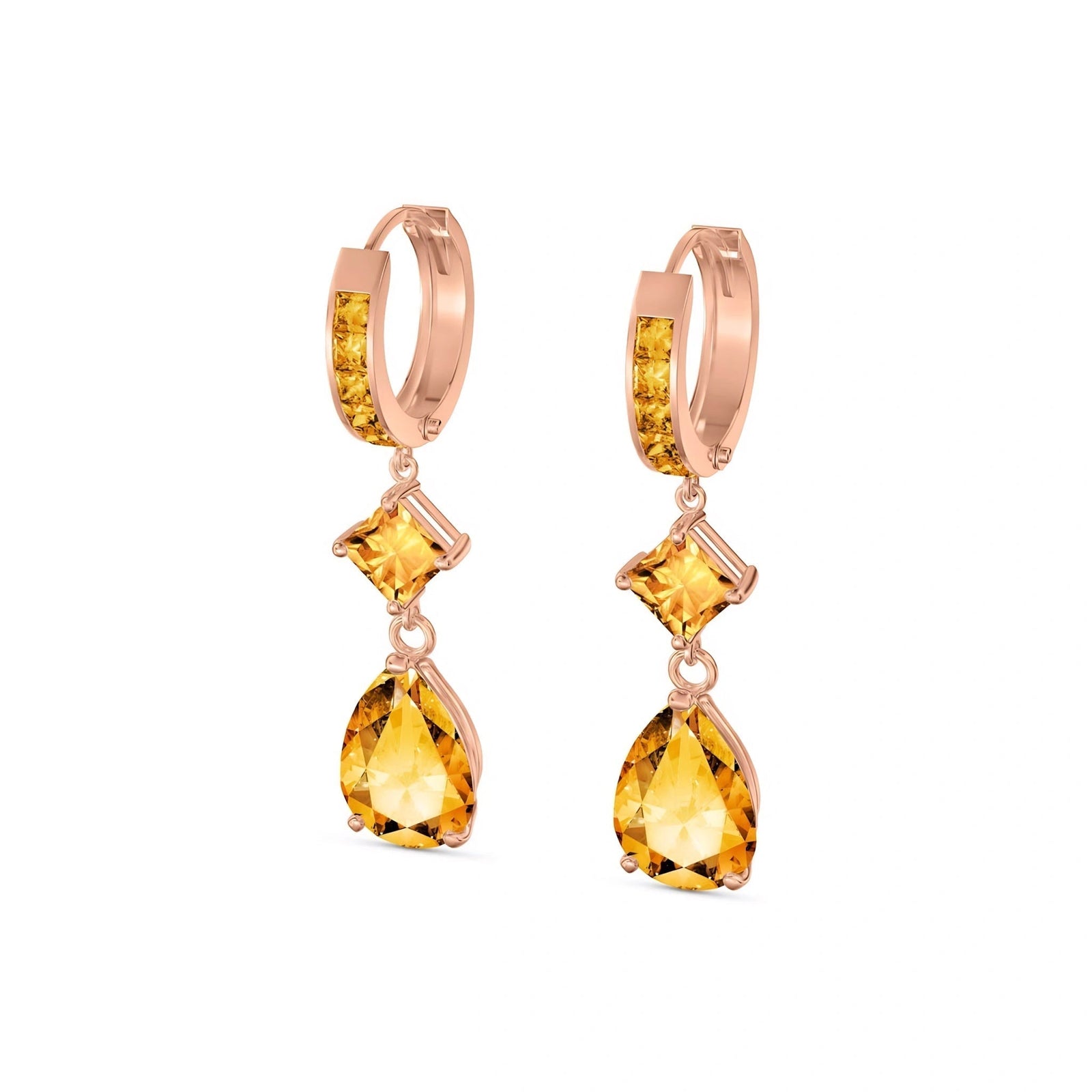 Rose Gold Citrine — Mariaemilia