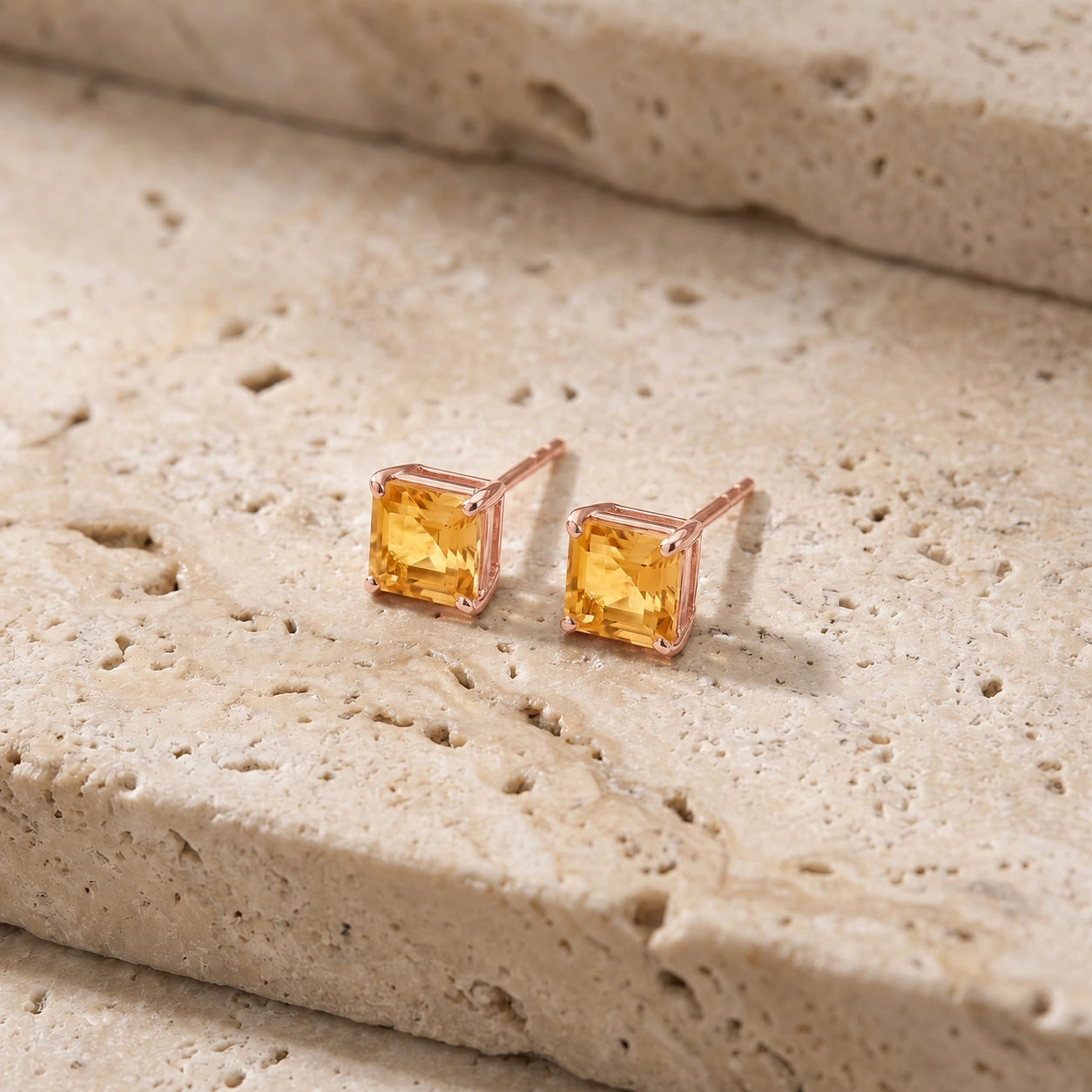 Rose Gold Citrine — Mariaemilia