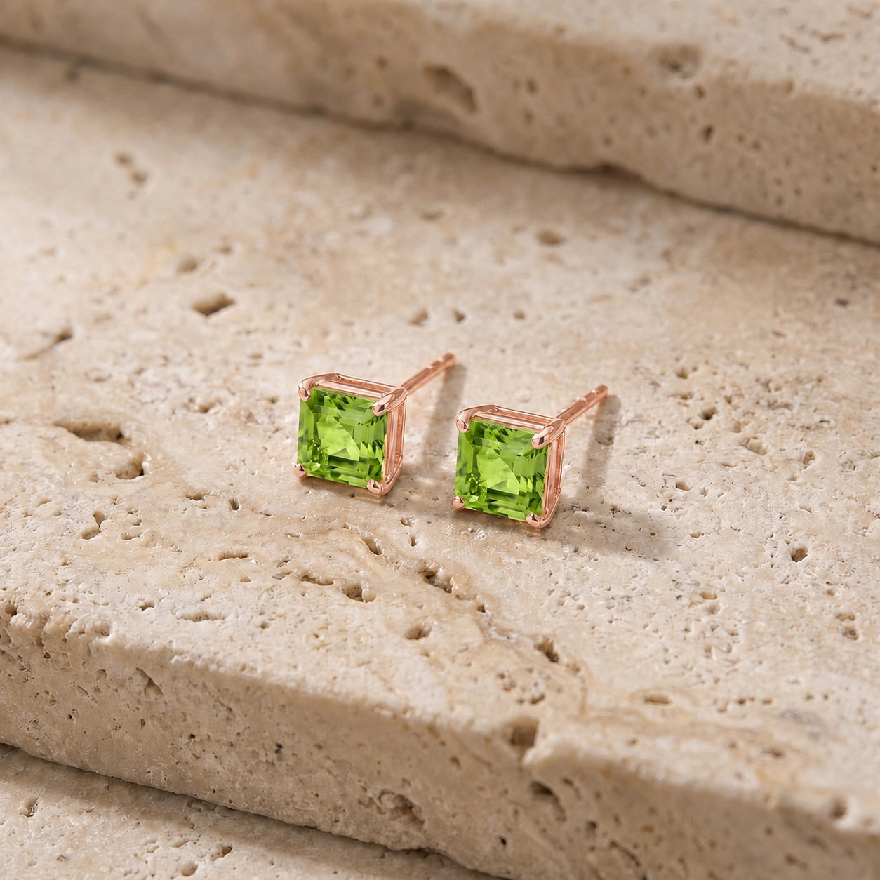 Rose Gold Peridot — Mariaemilia