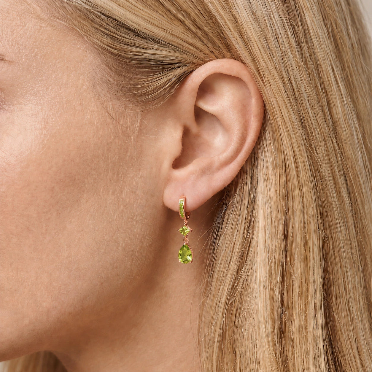 Rose Gold Peridot — Mariaemilia